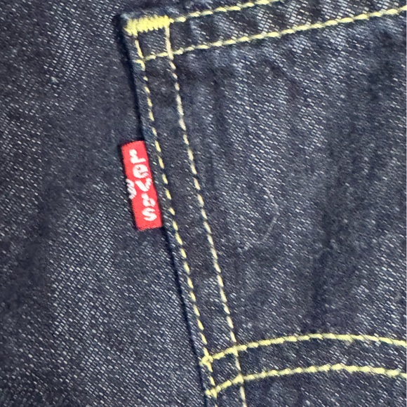 NWT LEVI’S Low Pro Straight Jean in Dark Wash 31 - Picture 9 of 11